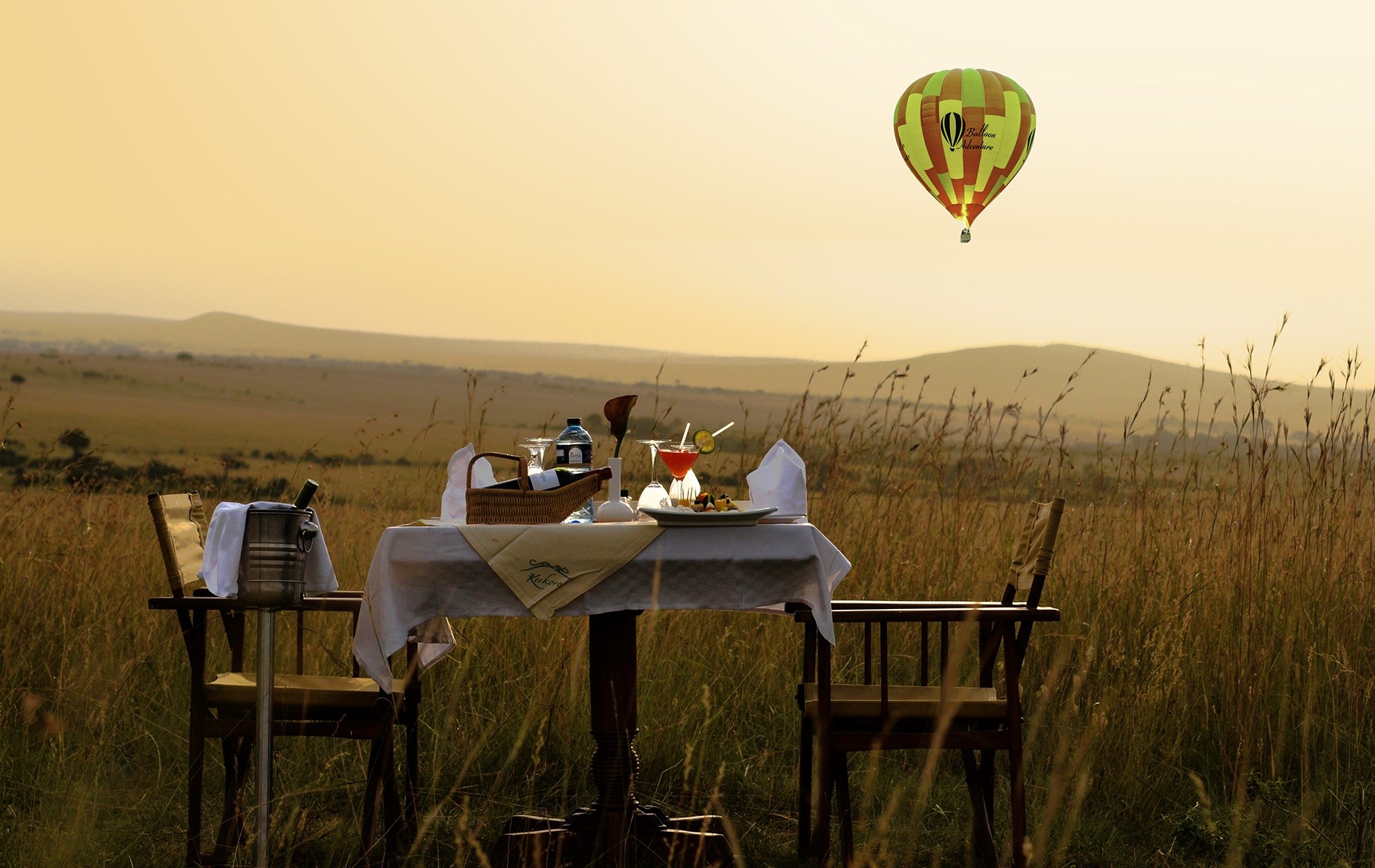 Bush meals in Masai Mara afterballoon rides